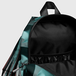 Детский рюкзак Металлический рельеф, цвет: 3D-принт — фото 2