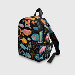 Детский рюкзак Фолк-арт рыбовы, цвет: 3D-принт — фото 2
