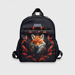 Детский рюкзак Арт осенняя лиса, цвет: 3D-принт