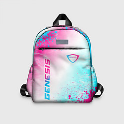 Детский рюкзак Genesis neon gradient style вертикально, цвет: 3D-принт