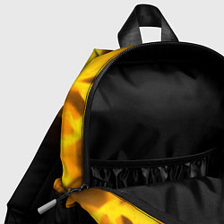 Детский рюкзак Valorant - gold gradient вертикально, цвет: 3D-принт — фото 2
