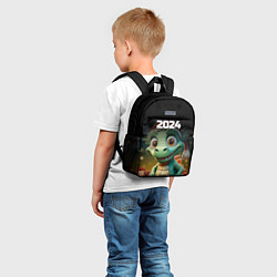 Детский рюкзак Милый дракон 2024 символ года, цвет: 3D-принт — фото 2