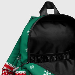 Детский рюкзак Саша новогодний, цвет: 3D-принт — фото 2