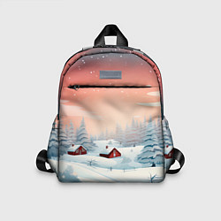 Детский рюкзак Погружение в зимнюю атмосферу