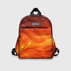 Детский рюкзак Яркий огонь, цвет: 3D-принт