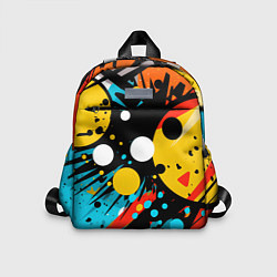 Детский рюкзак Абстрактный хаос, цвет: 3D-принт