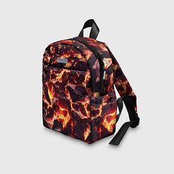 Детский рюкзак Бурлящая лава, цвет: 3D-принт — фото 2