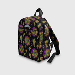 Детский рюкзак Грибы и мандалы, цвет: 3D-принт — фото 2