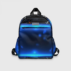 Детский рюкзак Синий неоновый экран