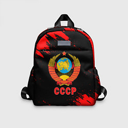 Детский рюкзак СССР красные краски, цвет: 3D-принт