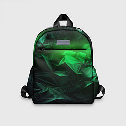 Детский рюкзак Глубина зеленого абстракции