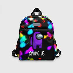 Детский рюкзак Among us blink neon, цвет: 3D-принт