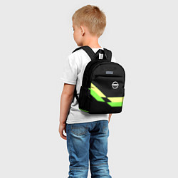 Детский рюкзак Nissan logo brend auto, цвет: 3D-принт — фото 2