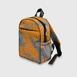 Детский рюкзак Старый металл, цвет: 3D-принт — фото 2