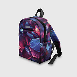 Детский рюкзак Абстрактные стеклянные камни, цвет: 3D-принт — фото 2