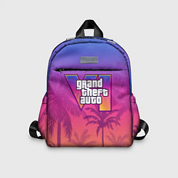 Детский рюкзак GTA 6 official, цвет: 3D-принт