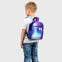 Детский рюкзак GTA 6 northern cold, цвет: 3D-принт — фото 2