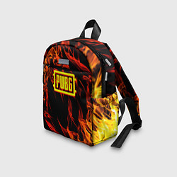 Детский рюкзак Battlegrounds flame, цвет: 3D-принт — фото 2