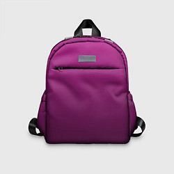 Детский рюкзак Вишневый и черный градиент, цвет: 3D-принт