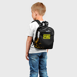 Детский рюкзак PUBG краски поля боя, цвет: 3D-принт — фото 2