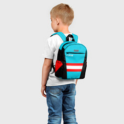 Детский рюкзак FIRM спортик 80е, цвет: 3D-принт — фото 2