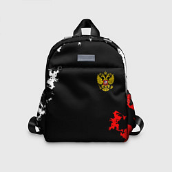 Детский рюкзак Россия спорт краски, цвет: 3D-принт