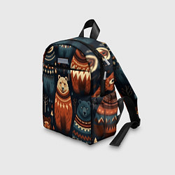 Детский рюкзак Медведи индейцы, цвет: 3D-принт — фото 2