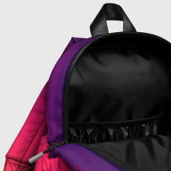 Детский рюкзак Полосный градиент, цвет: 3D-принт — фото 2