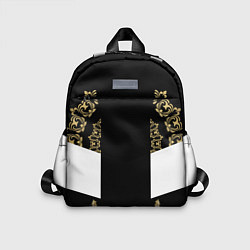 Детский рюкзак Золотые узоры, цвет: 3D-принт