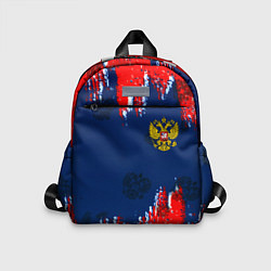 Детский рюкзак Россия спорт краски текстура