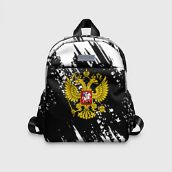 Детский рюкзак Герб рф краски штрихи