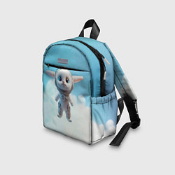 Детский рюкзак Кролик в облаках, цвет: 3D-принт — фото 2