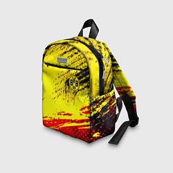 Детский рюкзак Borussia color краски спорт, цвет: 3D-принт — фото 2