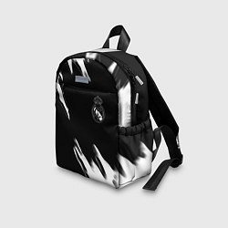 Детский рюкзак Real madrid белые краски текстура, цвет: 3D-принт — фото 2