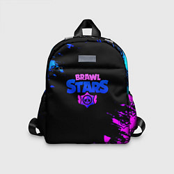 Детский рюкзак Brawl stars neon, цвет: 3D-принт