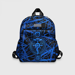 Детский рюкзак Fullmetal Alchemist - symbols, цвет: 3D-принт