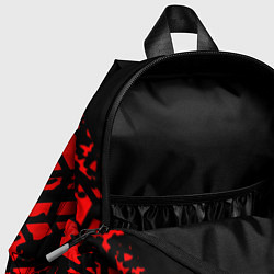 Детский рюкзак AUDI краски текстура шины, цвет: 3D-принт — фото 2