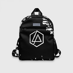 Детский рюкзак Linkin park краски текстура рок