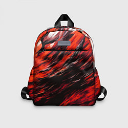Детский рюкзак Чёрная и красная буря