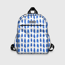Детский рюкзак Акварельный дождь, цвет: 3D-принт
