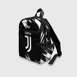 Детский рюкзак Juventus краски текстура, цвет: 3D-принт — фото 2