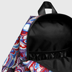 Детский рюкзак Абстрактный разноцветный паттерн, цвет: 3D-принт — фото 2