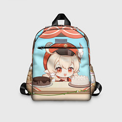 Детский рюкзак Genshin Impact Кли cute chibi, цвет: 3D-принт