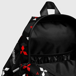 Детский рюкзак Mitsubishi - logo pattern, цвет: 3D-принт — фото 2
