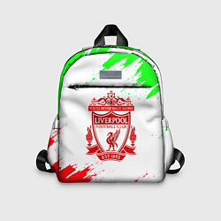 Детский рюкзак Liverpool краски спорт, цвет: 3D-принт