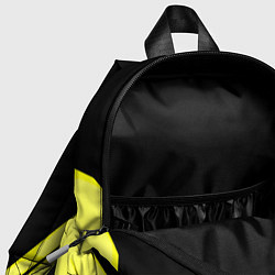 Детский рюкзак Borussia geometry yellow, цвет: 3D-принт — фото 2