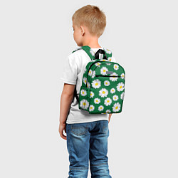 Детский рюкзак Ромашки поле из цветов, цвет: 3D-принт — фото 2