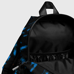 Детский рюкзак Linkin park холодные краски, цвет: 3D-принт — фото 2