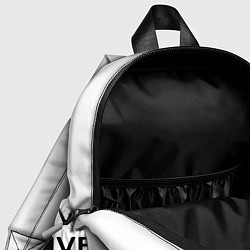 Детский рюкзак Ювентус лого паттерн спорт, цвет: 3D-принт — фото 2