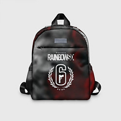 Детский рюкзак Rainbow six gradient fire, цвет: 3D-принт